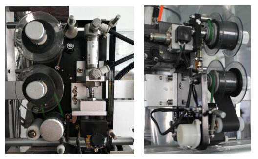 Automatic two lanes gel sachet packing machine parts Automático Dos carriles Gel Sachet Machine03