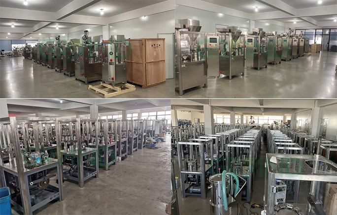 our factory|automatic capsule filling machine Fabricación de la máquina de llenado de cápsulas