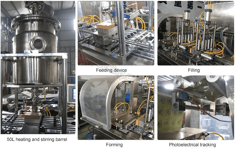 Detalles de la m&aacute;quina de embalaje de ampollas