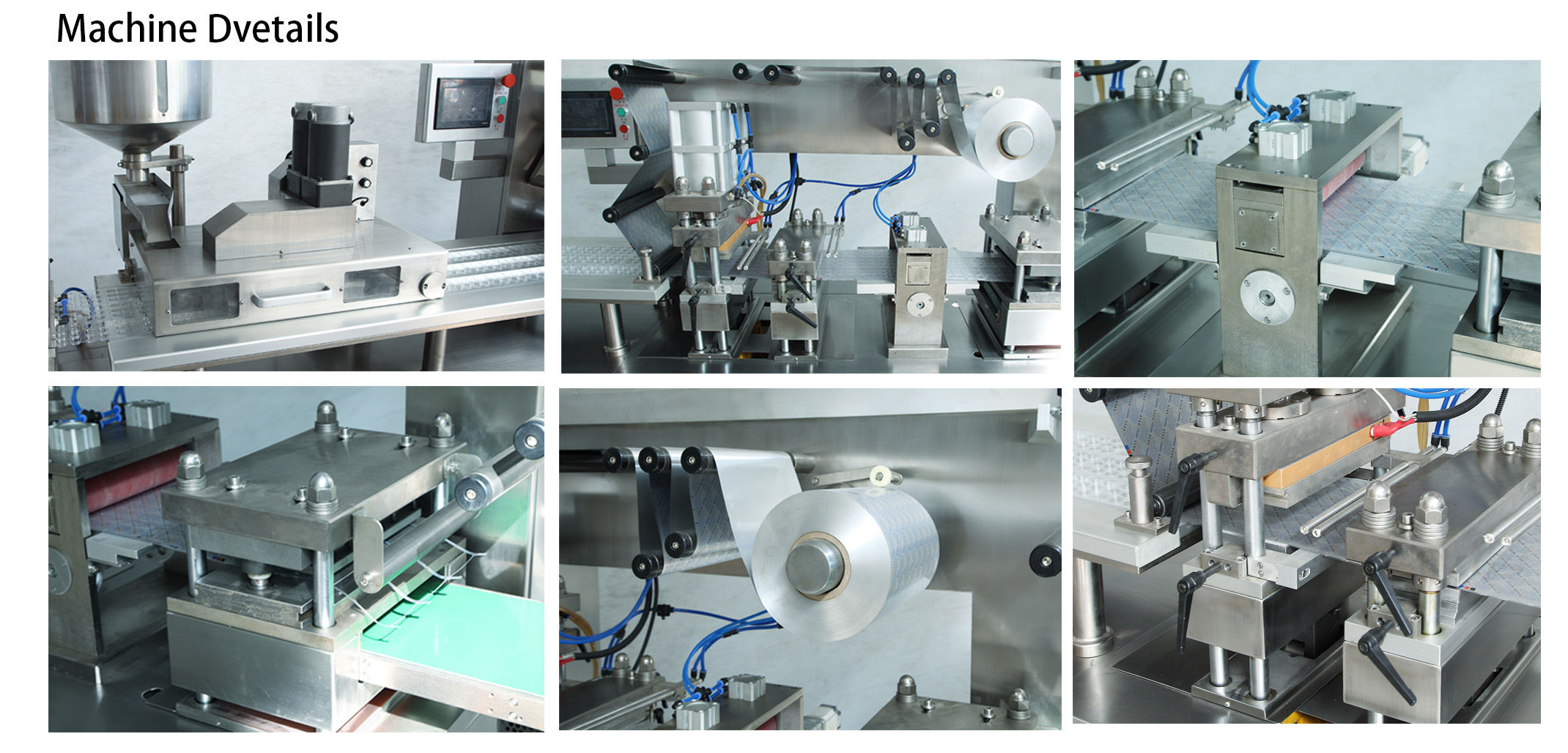 detalles de la m&aacute;quina de embalaje de la ampolla