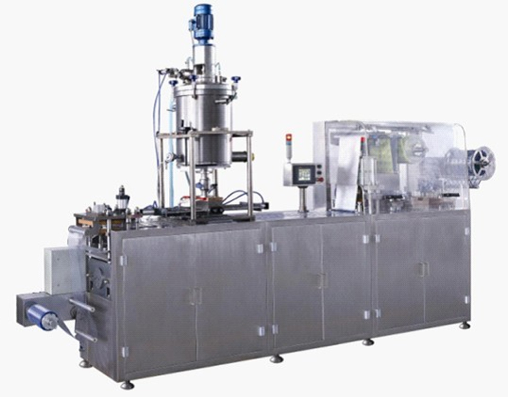 empaquetadora de la ampolla de la miel