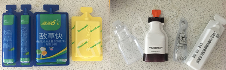 Muestra de m&aacute;quina de sellado de llenado