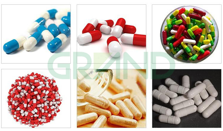 muestra de m&aacute;quina de llenado de c&aacute;psula de polvo