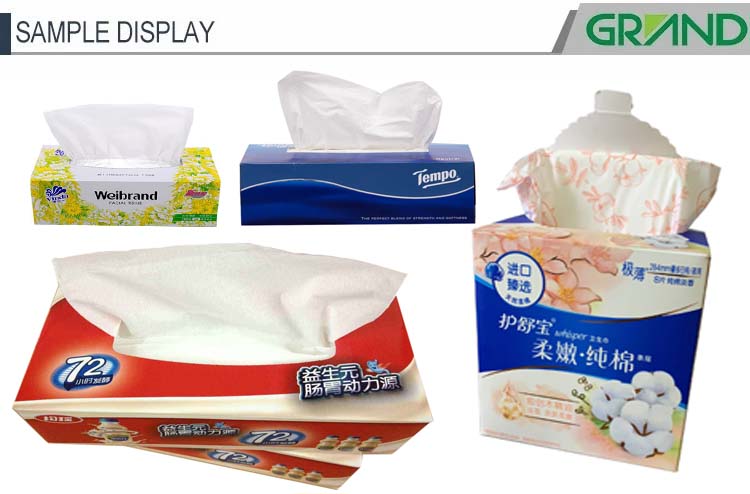 Muestra de m&aacute;quina de cartoner&iacute;a de m&aacute;scara facial autom&aacute;tica