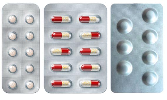 M&aacute;quina de embalaje de ampollas peque&ntilde;as Alu PVC