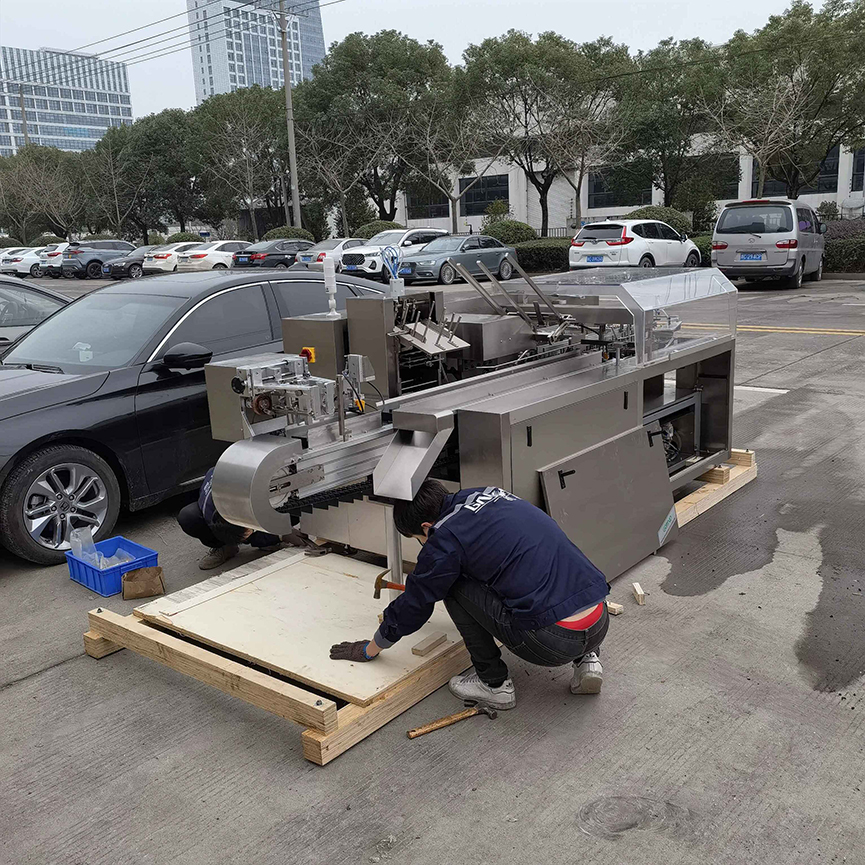 M&aacute;quina de cart&oacute;n de ampolla a Polonia