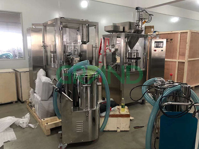 M&aacute;quina de llenado de c&aacute;psula autom&aacute;tica de China a Tailandia