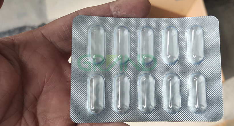 m&aacute;quina de embalaje para c&aacute;psula