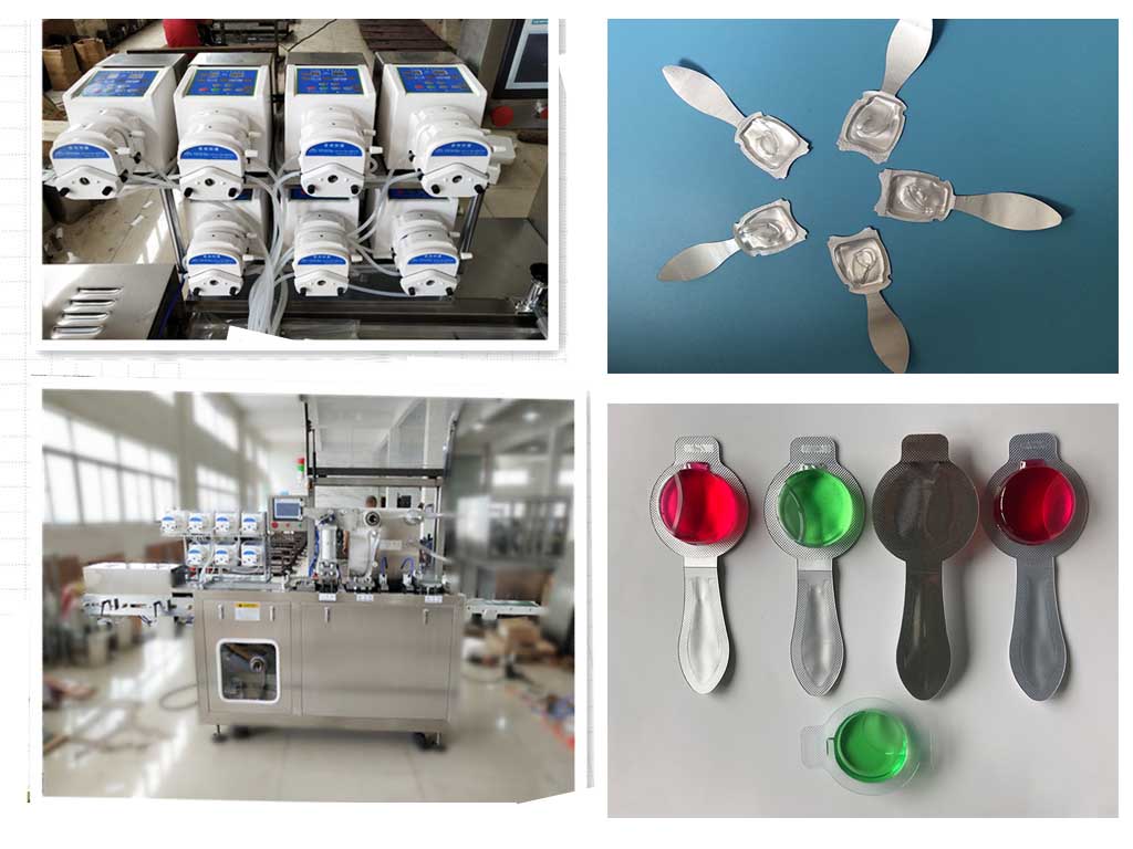 Muestra de m&aacute;quina de embalaje de perfume