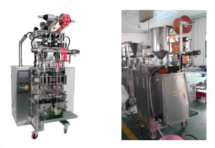 M&aacute;quina de embalaje autom&aacute;tica de dos carriles en gel