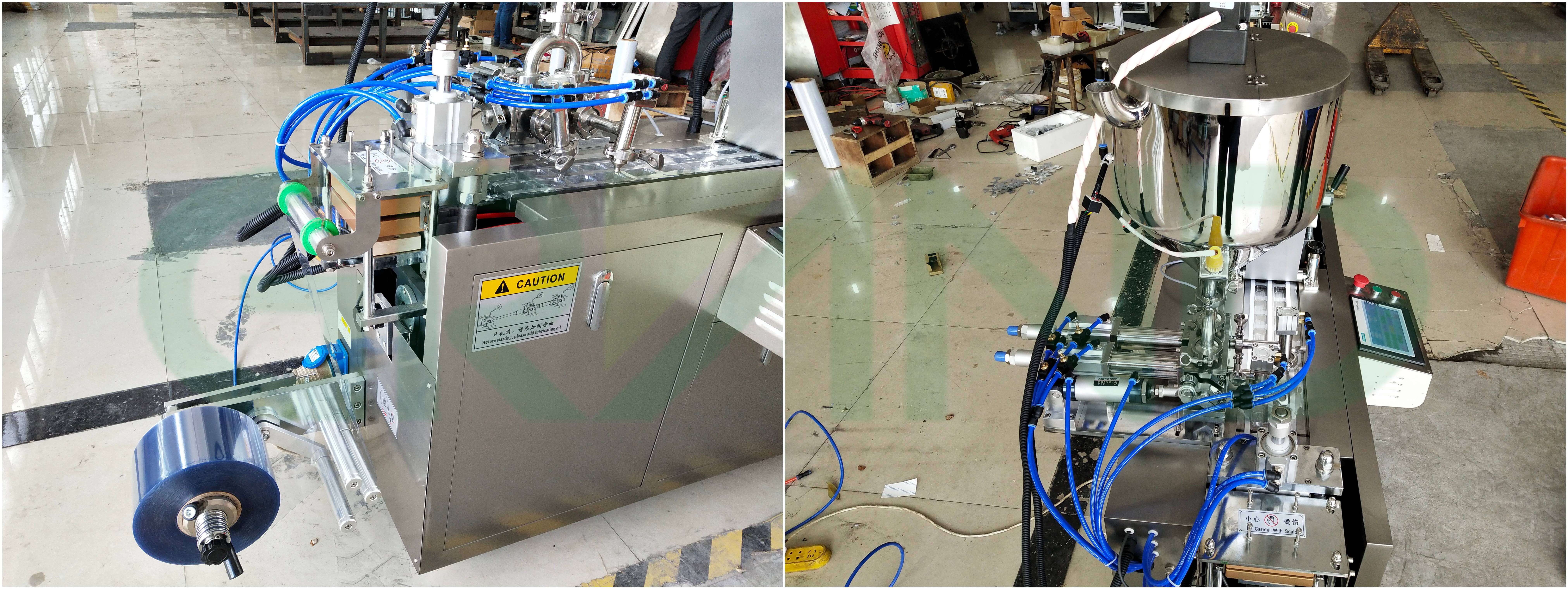 m&aacute;quina de embalaje de ampolla l&iacute;quida