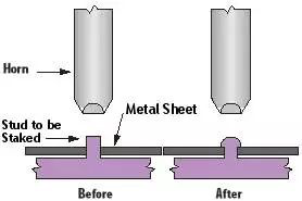 soldadura de remaches