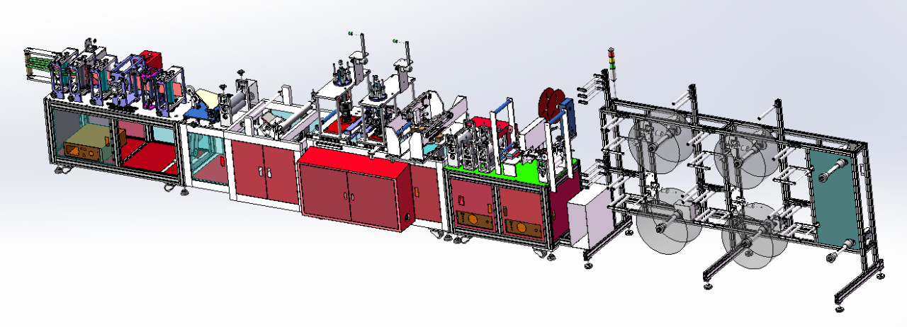 M&aacute;quina de fabricaci&oacute;n de m&aacute;scara N95