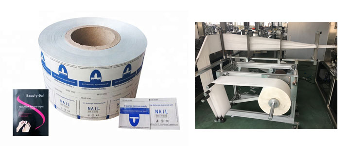 Material de embalaje de tejido h&uacute;medo